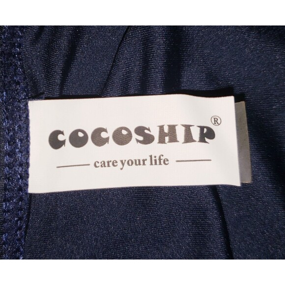 NEW Navy Women's Size 4XL XXXXL Plus Bikini Bottom High-Waist Swimwear - Picture 3 of 7